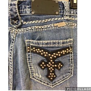 Rock & Roll Cowgirl Thick Stitch Jeans 27x34